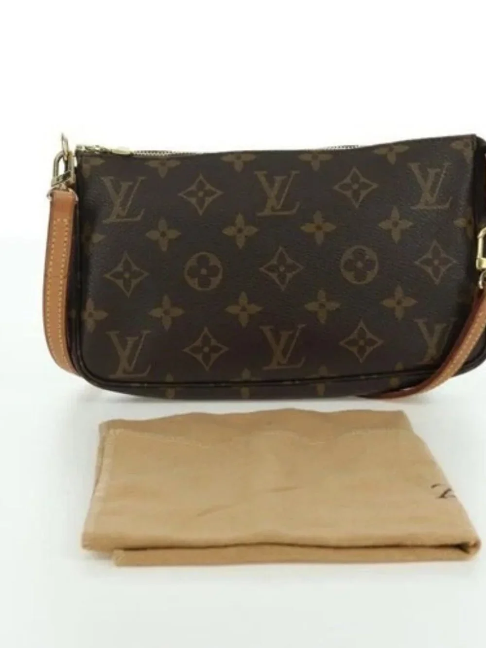 LOUIS VUITTON Monogram Pochette Accessoires Pouch M51980 LV Auth LNZ344V